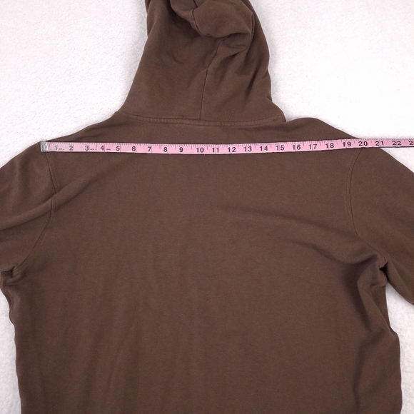 Free Fly bamboo viscose hoodie pockets outdoor cozy soft brushed interior brown - Picture 4 of 10